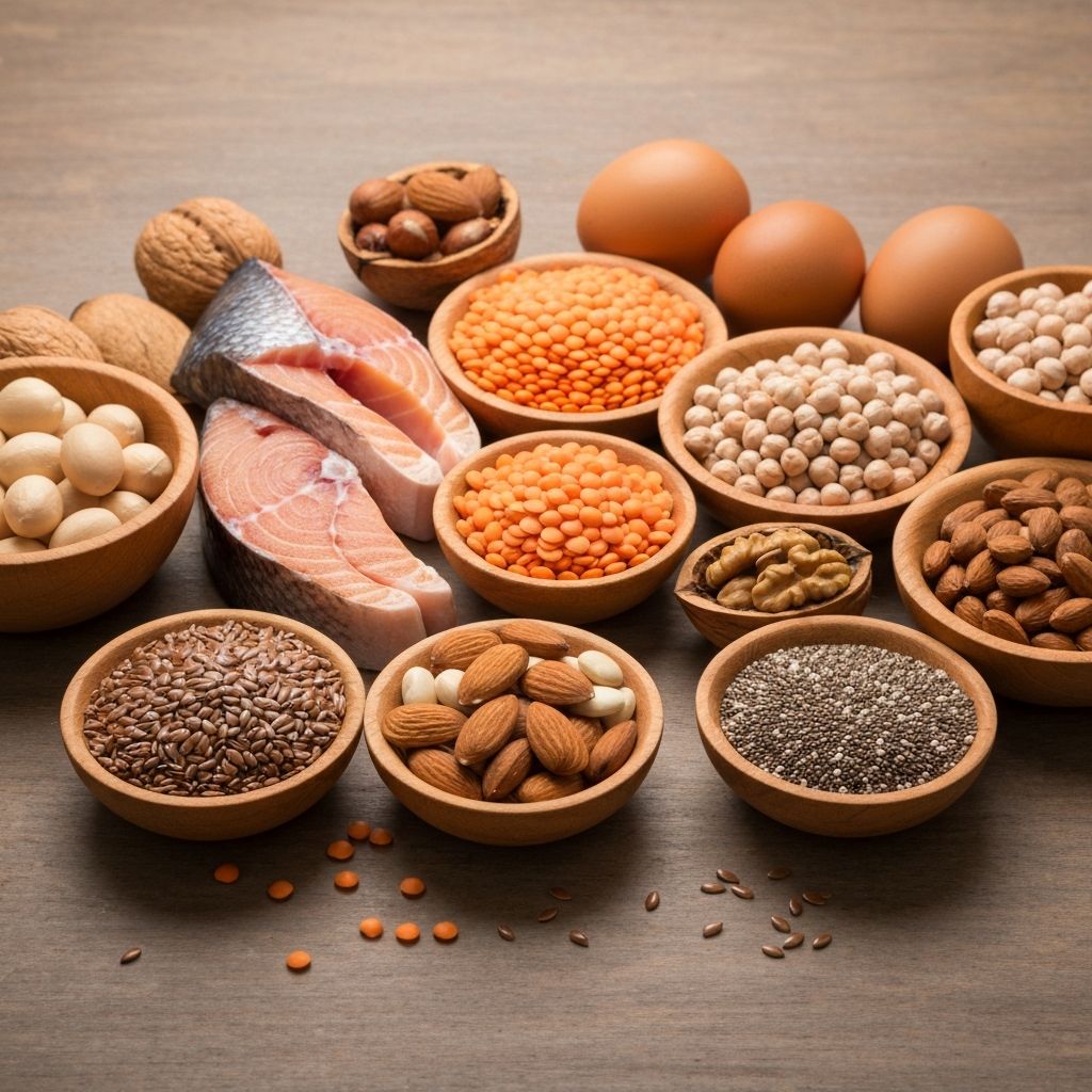 Protein-rich food sources